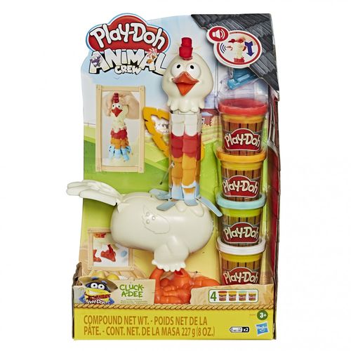 Hasbro Play-Doh Animal Crew, Plumes En Folie