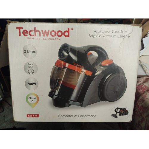 Techwood TAS-174 - Aspirateur - traineau - sans sac