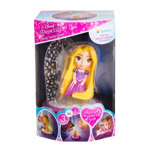 Disney Princesses - Veilleuse Magique Goglow - Lampe De Poche Et Projecteur 