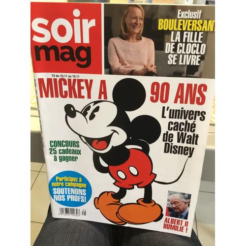 Soirmag 4507 La Fille Cachée De Claude François L Univers Caché De Walt Disney Nana Mouskouri Les Abbayes Belges Yoann Blanc Catherine Deneuve Mapplethorpe Nolwenn Leroy Himmler Van Gogh À Cuesmes