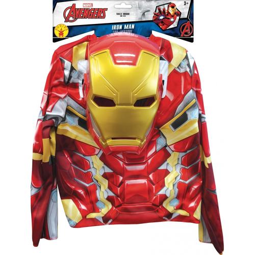 Iron Man Top Classique Iron Man + Masque