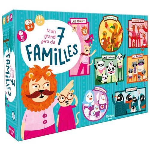 Auzou Grand Jeu 7 Familles