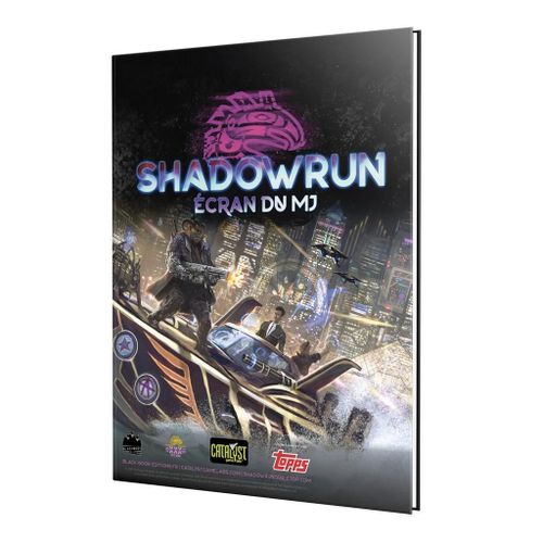 Black Book Editions Shadowrun 6 : Écran Du Mj + Livret + Fiches Prétirées