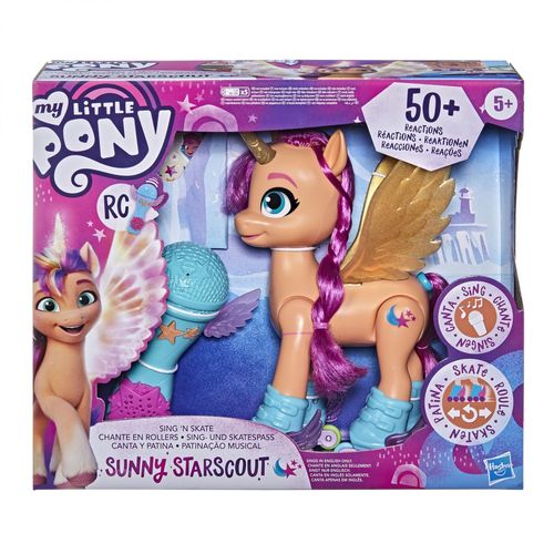 My Little Pony Plush My Little Pony : Nouvelle Génération Sunny Starscout Chante En Rollers