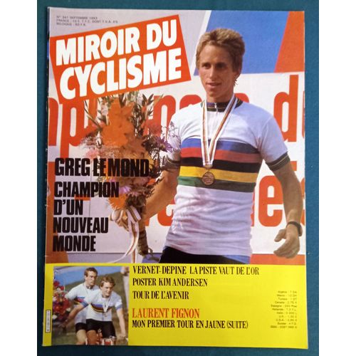 Miroir Du Cyclisme N° 341 Du 09/1983 - Championnat Du Monde: Greg Lemond
