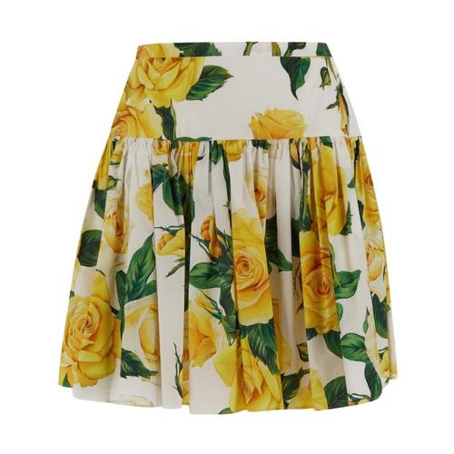 Dolce & Gabbana - Skirts > Short Skirts - Yellow