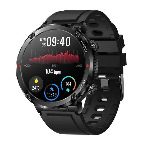 Valante Nexus Smartwatch - Traqueur De Fitness - Gps - Rythme Cardiaque - 20 Modes - Noir