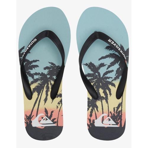 Quiksilver Tong Noire Et Multicolore