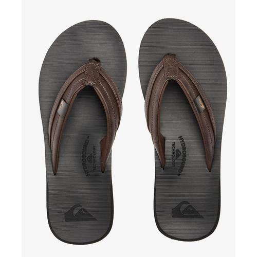 Quiksilver Tong Noire Et Marron