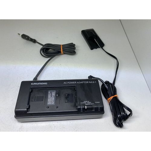 Chargeur Grundig NA8-1 - Pour Videocamera - Vintage - Officiel - Excellent état