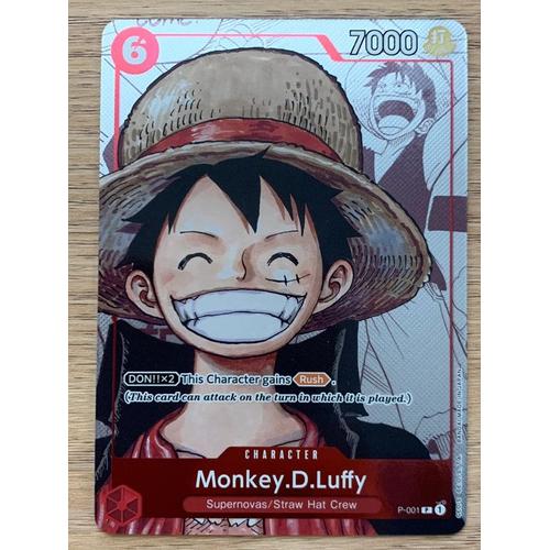 P-001 Monkey D. Luffy - Version Anglaise - 25th Edition - One Piece Card Game - 2022