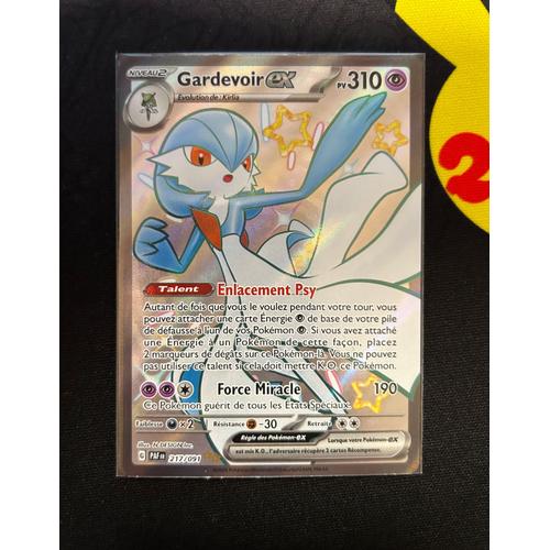 Carte Pokemon - Gardevoir Ex - 217/091 - Ev4.5 Destinées De Paldea