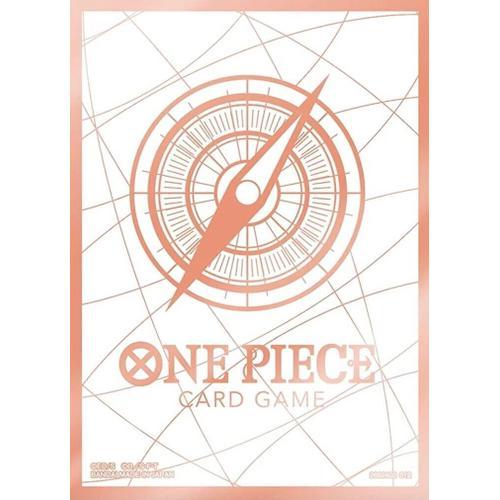 1 Protège-Carte Pink Compass - Officiel V2 - One Piece Card Game - 2023