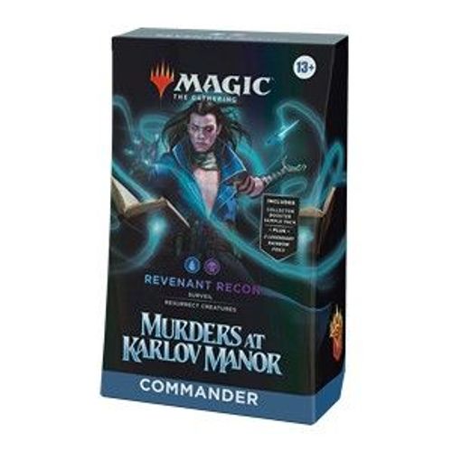 Deck Commander Revenants En Reconnaissance Meurtres Au Manoir Karlov - Magic Fr