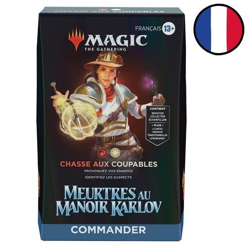 Deck Commander Chasse Aux Coupables Meurtres Au Manoir Karlov - Magic Fr