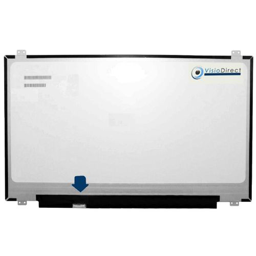 Visiodirect® Dalle ecran 17.3" LED compatible avec Lenovo IdeaPad 330 81D7 Series 1600x900 20mm Avec fixations haut/bas
