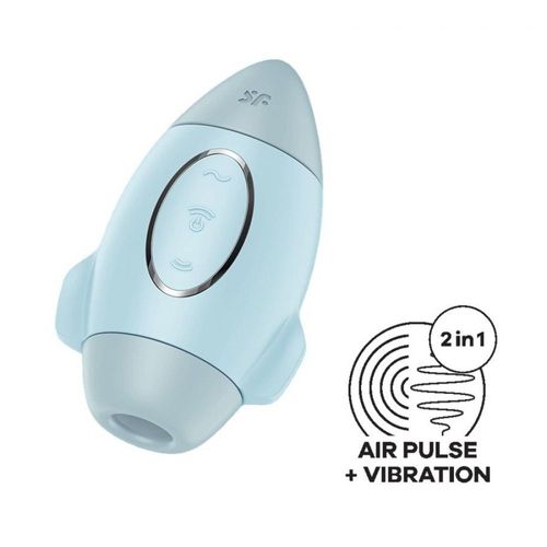 Stimulateur Clito Stimulateur De Clitoris Mission Control Bleu Satisfyer