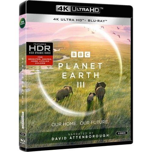 Planet Earth Iii [Ultra Hd] With Blu-Ray, 4k Mastering, Boxed Set