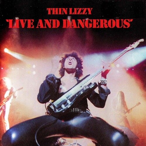 Thin Lizzy - Live And Dangerous [Vinyl Lp] Audiophile, Clear Vinyl, Ltd Ed, 180 Gram, Orange