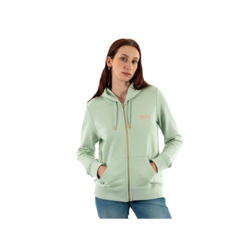 Sweat Superdry Essential Logo Femme Vert