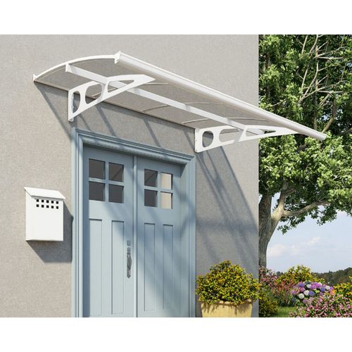 Palram - Marquise Transparente 139x223,5cm Blanc 703400