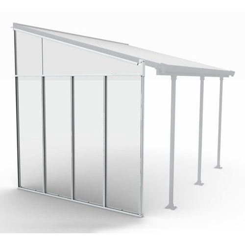 Palram - Paroi Latérale Blanche Pour Pergola 704482