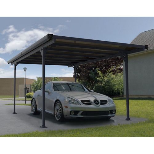Palram - Carport 14.9m² Gris Anthracite 702754