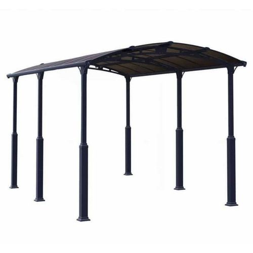 Palram - Carport 18.2m² Gris Anthracite 705913