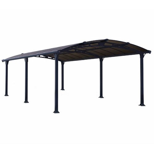 Palram - Carport 23.1m² Gris Anthracite 705516