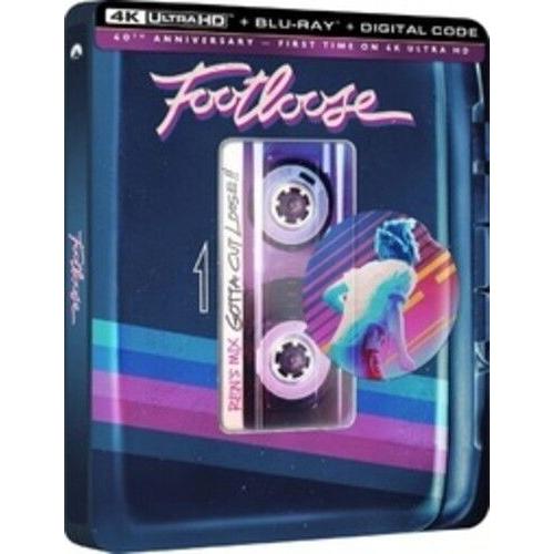 Footloose [Ultra Hd] With Blu-Ray, Steelbook, 4k Mastering, Ac-3/Dolby Digital, Digital Copy, Dolby, Digital Theater System, Dubbed, Subtitled