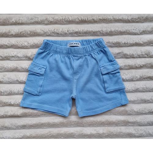 Short Bleu Clair La Redoute 3 Mois, Très Bon État