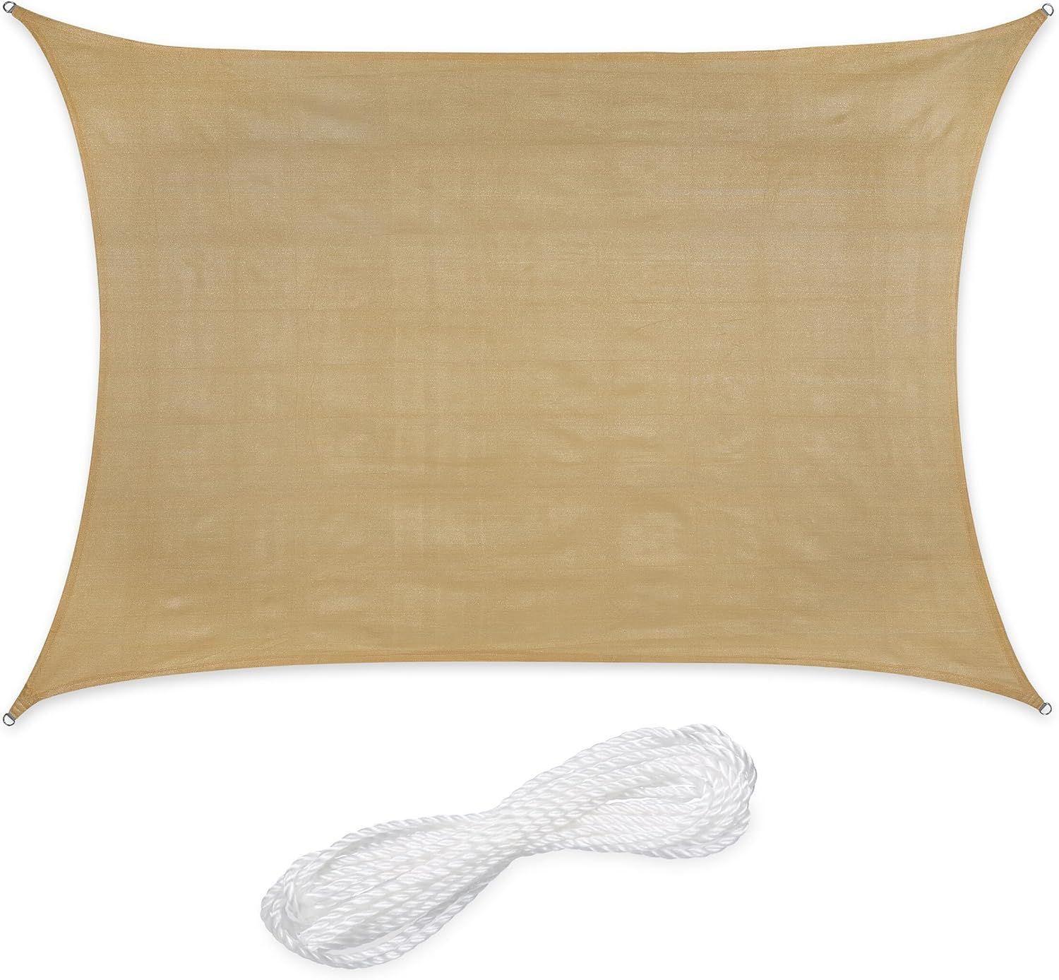 Ulteronixshop-Voile D'ombrage Rectangulaire, 2 X 4 M, Toile Ombrage...