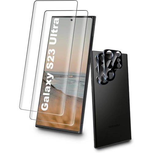 Verres Trempes Et Protections Camera Arriere X2 Pour Samsung Galaxy S23 Ultra Little Boutik©