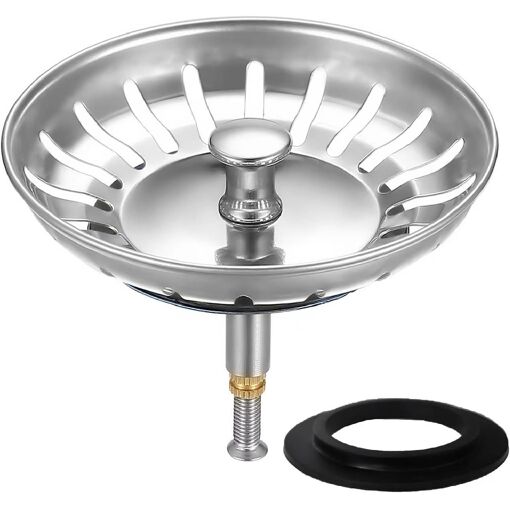 JGD-Bouchon evier Cuisine 79 mm,Filtre evier et bonde evier Cuisine...