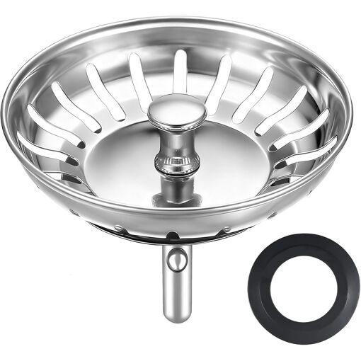 JGD-Bouchon evier Cuisine 82mm - Filtre evier Cuisine - Bonde evier...
