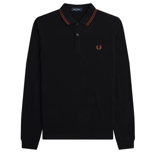 Polo Fredperry Fp Ls Chemise À Double Boutons