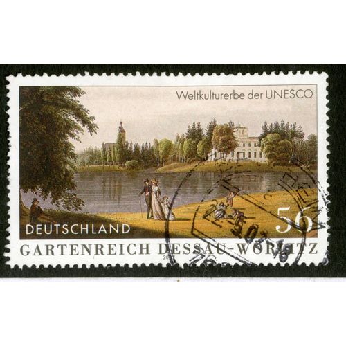 Timbre Oblitéré Deutschland, Gartenreich Dessau - Wörlitz, 2012, 56