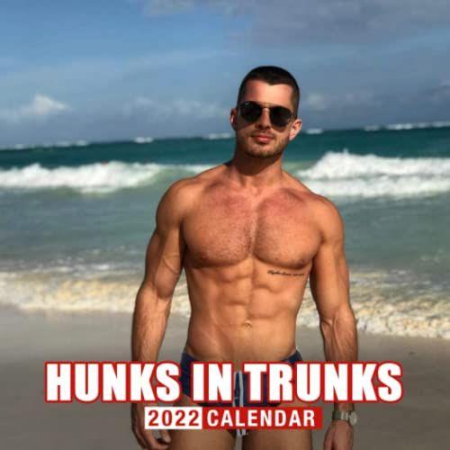 Hunks In Trunks Kalender 2022: Unterwäsche, Hot Sexy Swiming Guy In Beach, Muskelmänner Für Mädchen. Mondphasen | Kalender Calendario Kalender | Bonus 4 Monate 2023