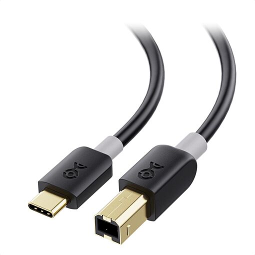 JGD-Câble d'imprimante USB C (Cable USB C à USB B, CÃble USB Type C...