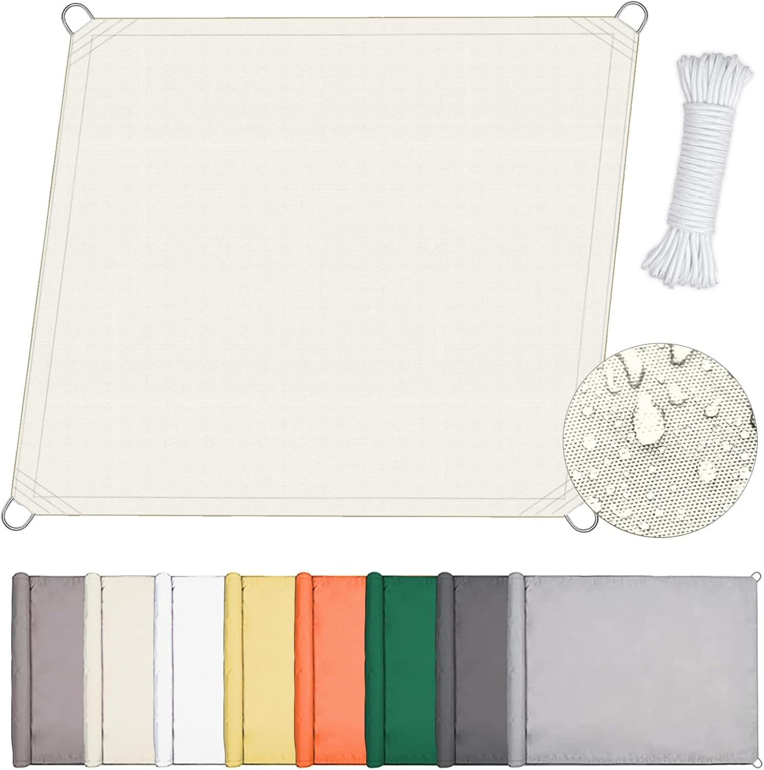 Ulteronixshop-Voile D'ombrage Rectangulaire, Toile Ombrage Imperméa...