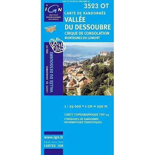 Vallée Du Dessoubre / Cirque De Consolation / Lomont Gps: Ign.3523ot