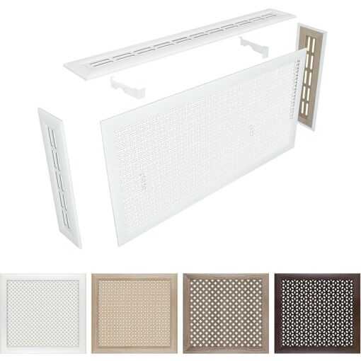 Hexim Cache-radiateur En Hdf & Mdf - Diff&eacute;rentes Tailles 90/120/150