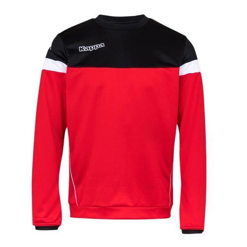 Sweat Rouge/Noir Garçon Kappa Lido