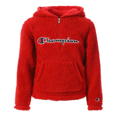 Sweat Rouge Fille Champion Felpa