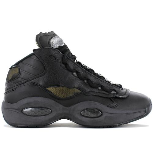Reebok X Maison Margiela Question Mid Memory Of Black Sneakers Baskets Sneakers Noir Gw5001