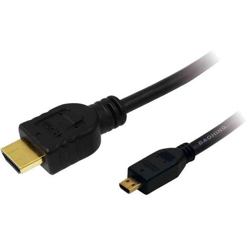 LogiLink High Speed with Ethernet - Câble HDMI avec Ethernet - HDMI mâle pour 19 pin micro HDMI Type D mâle - 1.5 m