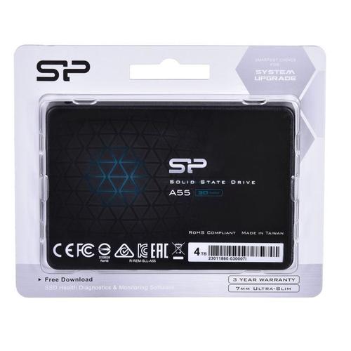 SILICON POWER A55 - SSD - 4 To - interne - 2.5" - SATA 6Gb/s