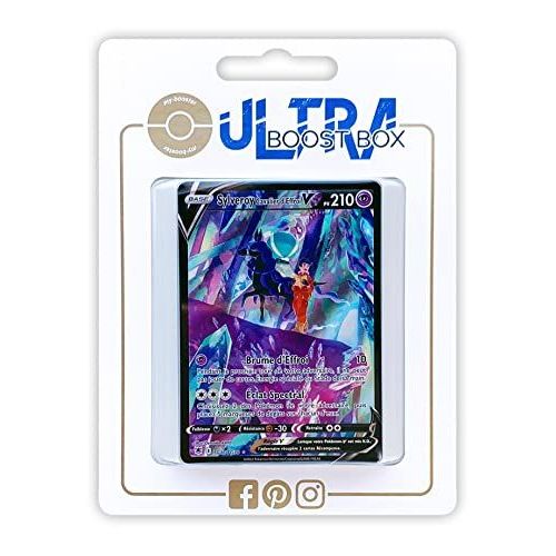 Sylveroy Cavalier D Effroi V Tg17 Tg30 Full Art Alternative Secr Te - Ultraboost X Epée Et Bouclier 10 Astres Radieux - Coffret De 10 Cartes Pokémon Françaises