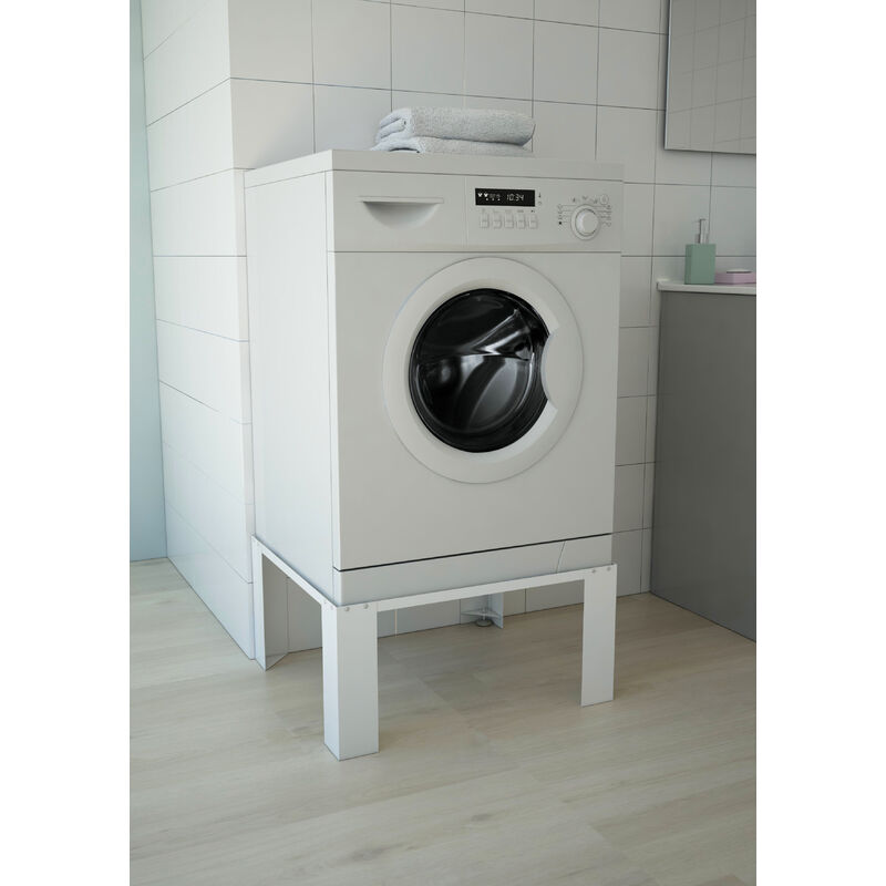 Rehausse Pour Lave-Linge Socle Pour Lave-Linge 2435035 Blanc - Resp...