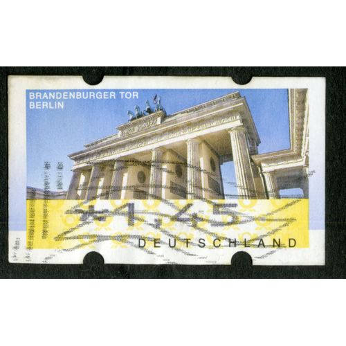 Timbre Oblitéré Deutschland, Brandenburger Tor Berlin